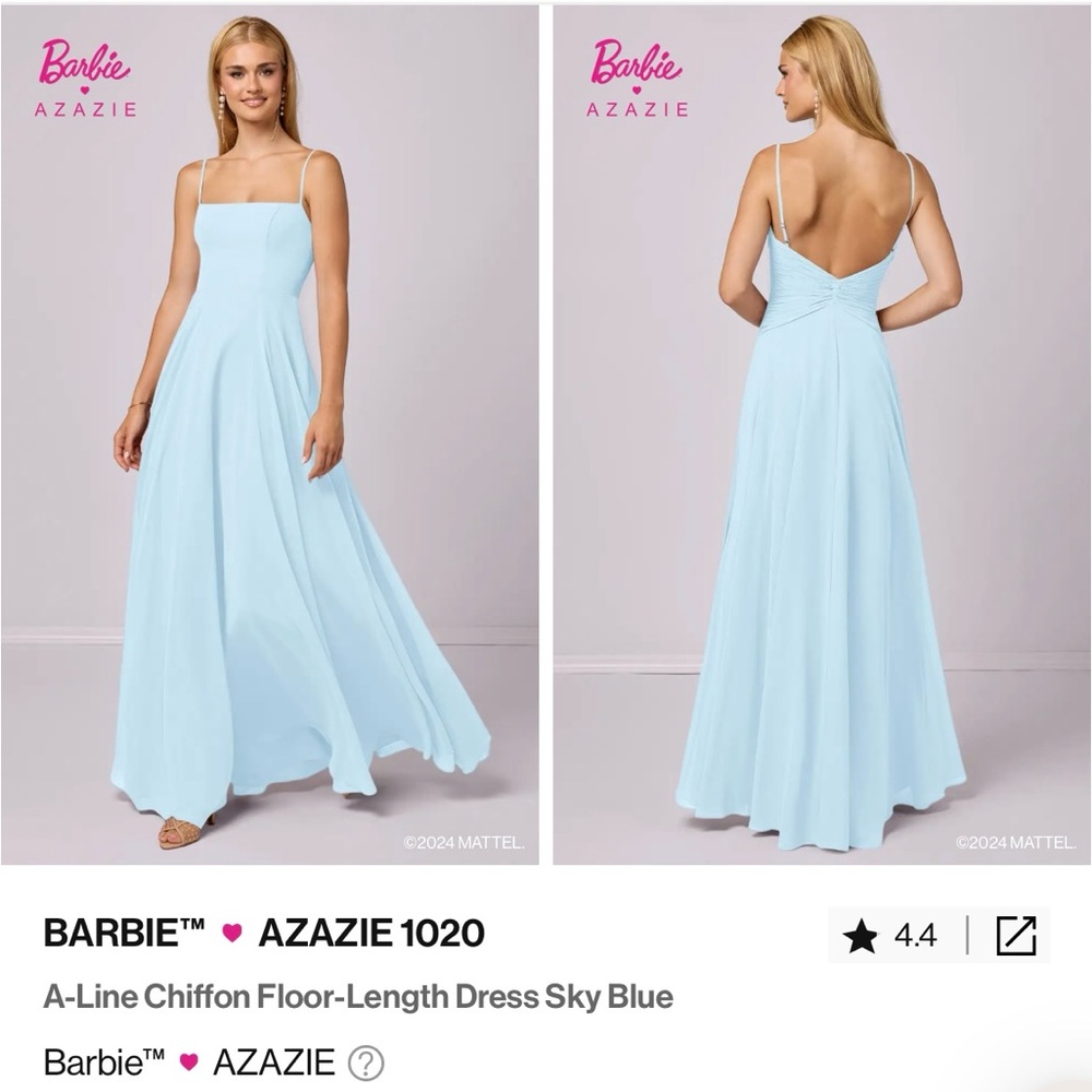 Azazie Sky Blue Dress